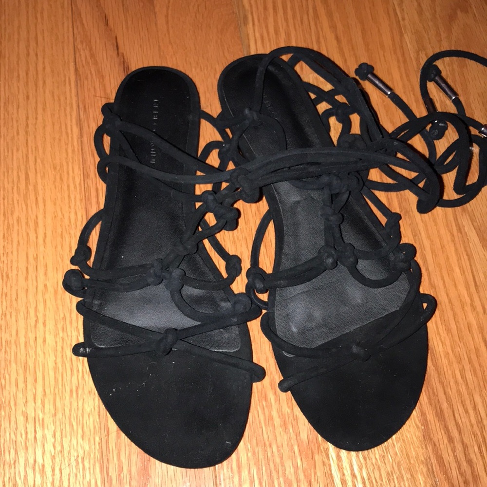 Rebecca Minkoff lace up sandals